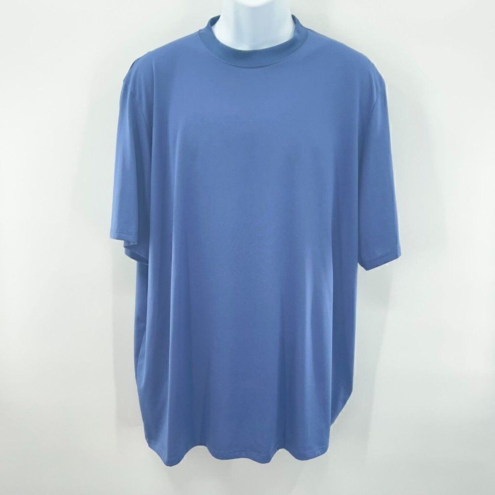 Patagonia T-Shirt Men's Size XXL 2XL Blue Logo Short Sleeve Tee Casual